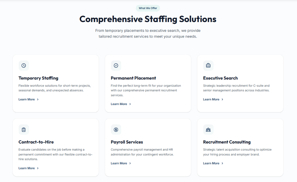 Nexora IT Solutions screen view
